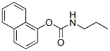 naphthalen-1-yl N-propylcarbamate Structure