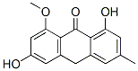 1,6-Dihydroxy-8-methoxy-3-methyl-9(10H)-anthracenone 结构式