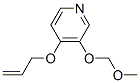 Pyridine, 3-(methoxymethoxy)-4-(2-propenyloxy)- (9CI) Struktur