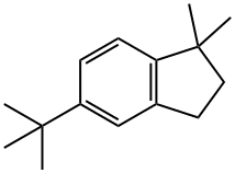 5-(tert-butyl)-1,1-dimethylindan ,38393-97-4,结构式