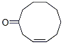 8-Cyclodecene-1-one 结构式