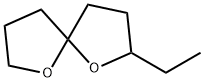 2-乙基-1,6-二氧螺环[4.4]-壬烷, 38401-84-2, 结构式