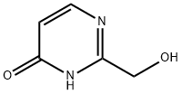 4(1H)-Pyrimidinone, 2-(hydroxymethyl)- (9CI) 化学構造式