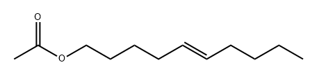 (E)-5-癸烯-1-醇乙酸酯, 38421-90-8, 结构式