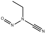 N-シアノ-N-ニトロソエチルアミン 化学構造式