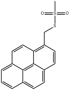 メタンチオスルホン酸1-ピレニルメチル 化学構造式