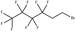 1H,1H,2H,2H-全氟己基溴, 38436-14-5, 结构式