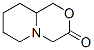Pyrido[2,1-c][1,4]oxazin-3(4H)-one,  hexahydro- Structure