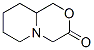 Pyrido[2,1-c][1,4]oxazin-3(4H)-one,  hexahydro- 化学構造式