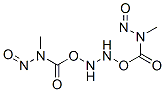 1,6-ジメチル-1,6-ジニトロソビウレア 化学構造式