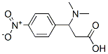 3-dimethylamino-3-(4-nitrophenyl)propanoic acid 结构式