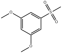 1,3-Dimethoxy-5-(methylsulfonyl)benzene 化学構造式