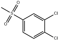 1,2-DICHLORO-4-(METHYLSULFONYL)BENZENE Struktur