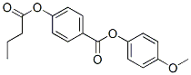 4-(Butyryloxy)benzoic acid 4-methoxyphenyl ester|