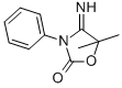 4-Imino-5,5-dimethyl-3-phenyl-oxazolidin-2-one,3846-12-6,结构式