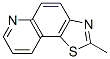 Thiazolo[5,4-f]quinoline, 2-methyl- (9CI) Struktur