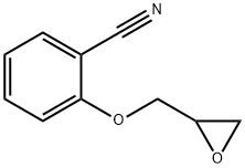 2-(2,3-环氧丙氧基)苯腈 结构式