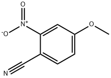 4-甲氧基-2-硝基苯腈,38469-83-9,结构式
