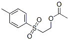 Acetic acid 2-(p-tolylsulfonyl)ethyl ester,38476-89-0,结构式