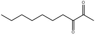 2,3-Decanedione Structure