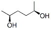 (2S,5R)-2,5-ヘキサンジオール 化学構造式