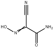 (2Z)-2-氰基-2-(羟基亚氨基)乙酰胺 结构式