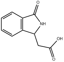 [1(3H)-ISOINDOLINONE-3-YL]ACETIC ACID Struktur