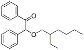 2-[(2-Ethylhexyl)oxy]-1,2-diphenylethanone,38490-99-2,结构式