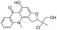 2-(1-Chloro-2-hydroxy-1-methylethyl)-1,11-dihydro-5-hydroxy-11-methylfuro[2,3-c]acridin-6(2H)-one|