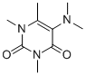 5-(Dimethylamino)-1,3,6-trimethyluracil,38507-32-3,结构式