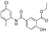 ethyl 5-[(5-chloro-2-methyl-phenyl)carbamoyl]-2-hydroxy-benzoate|