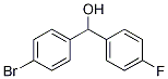 (4-溴苯基)(4-氟苯基)甲醇, 3851-47-6, 结构式