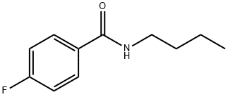 N-N-丁基-4-氟苯甲酰胺, 3851-81-8, 结构式