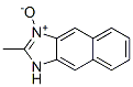 1H-Naphth[2,3-d]imidazole,2-methyl-,3-oxide(9CI) Structure