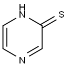 2-Mercaptopyrazine Struktur