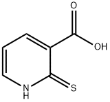 2-巯基烟酸,38521-46-9,结构式