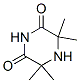 2,6-Piperazinedione,3,3,5,5-tetramethyl-(9CI) Struktur