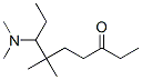 6,6-Dimethyl-7-(dimethylamino)-3-nonanone,3853-12-1,结构式