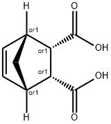 5-降冰片烯-2,3-二羧酸, 3853-88-1, 结构式