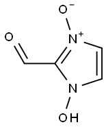 1H-Imidazole-2-carboxaldehyde, 1-hydroxy-, 3-oxide (9CI) 结构式