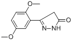 2,4-DIHYDRO-5-(2,5-DIMETHOXYPHENYL)-3H-PYRAZOL-3-ONE Structure