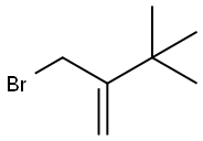 1-Butene, 2-(bromomethyl)-3,3-dimethyl- 化学構造式