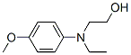 2-(N-ethyl-p-methoxyanilino)ethanol 结构式