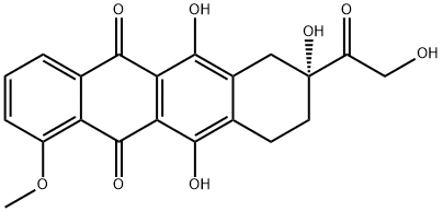 7-DEOXYDOXORUBICINONE Struktur