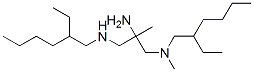 N,N''-Bis(2-ethylhexyl)-N,2-dimethyl-1,2,3-propanetriamine,3857-80-5,结构式