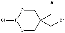 5,5-bis(bromomethyl)-2-chloro-1,3,2-dioxaphosphorinane,38578-24-4,结构式
