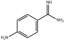 p-aminobenzamidine Structure