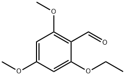 Benzaldehyde, 2-ethoxy-4,6-dimethoxy- (9CI) 结构式