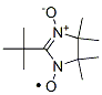 2-tert-butyl-4,4,5,5-tetramethylimidazoline-3-oxide 1-oxyl Struktur