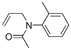 Acetamide,  N-(2-methylphenyl)-N-2-propenyl-  (9CI) Structure